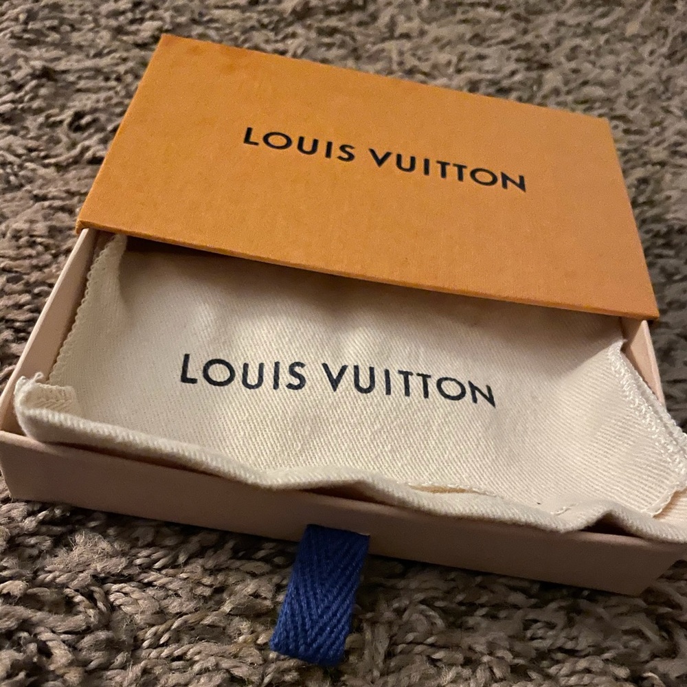 LOUIS VUITTON EMPTY WALLET BOX with bag